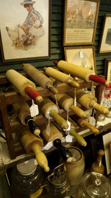 ....at the antique store where there are ...
