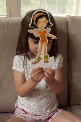 May 24: Paper dolls are a lot of fun to start the day!