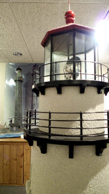 May 28 find us at the Lighthouse Museum in Rockland. Interesting light models and photos fill the first room.
