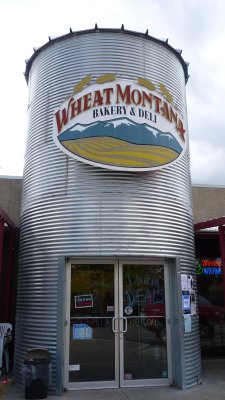 Then we lunch at Wheat Montana where...