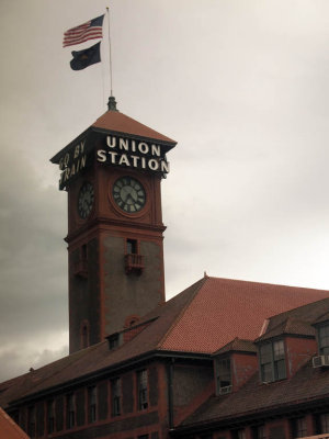 June 10: We leave Union Station in Portland.