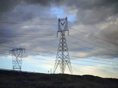 And there's electric towers everywhere....eledtrical generation is BIG here!
