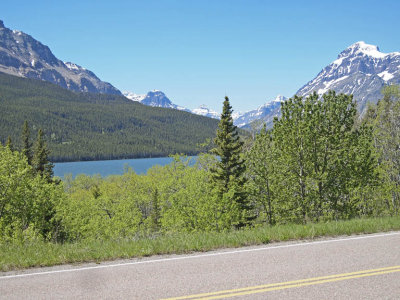 Lower Two medicine from the road.