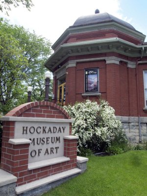 Then on to the Hockiday a local old Carnegie Library turned to museum.