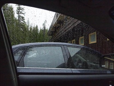 June 16 dawns rainy.