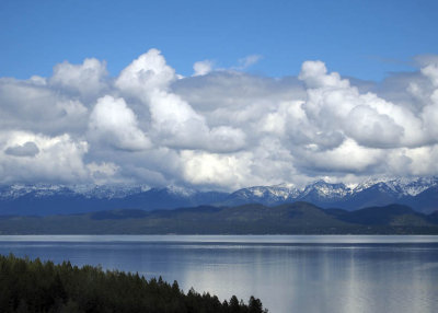 It's the largest lake West of the Mississippi.