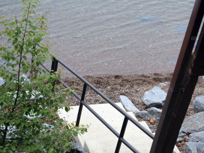 June 19 Finds us back in the park, but the water has evaporated by the motel.