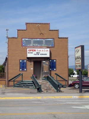 And a gambling house?