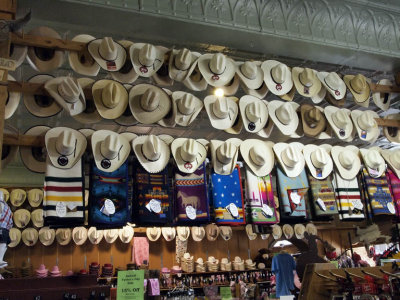 Then next door we find a western clothing store.