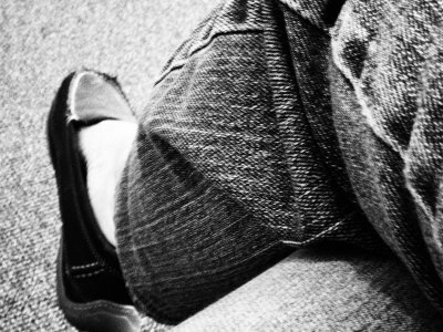 Experimenting w/ B&W...silly!