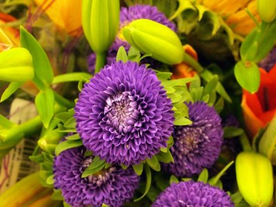 A grocerystore bouquet.