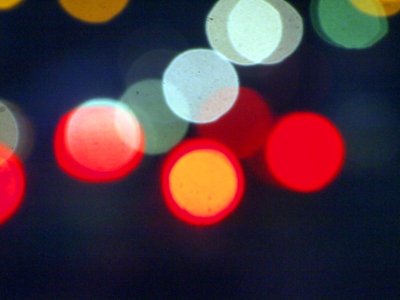 Lights in the streets of Damariscotta.....bokeh at it's best!