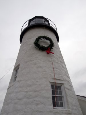 ..a decorated Pemaquid Light.