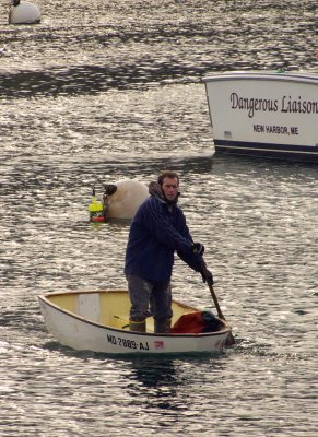 Rowing in this way has always puzzled me....wonder how often they fall in?