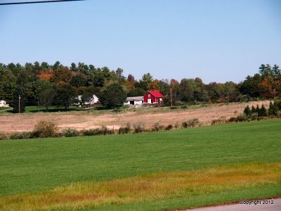 A Farm nearby. 