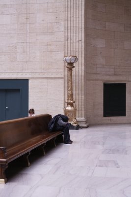 Some people use it as a place to rest.