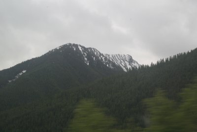 We see LOTS of mountains, but the dark and movement make it hard to shoot.