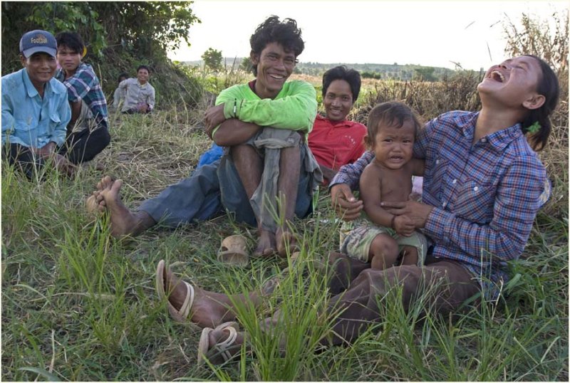 Field workers at rest-Pattaya