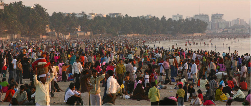 Chowpatty Beach-Mumbai