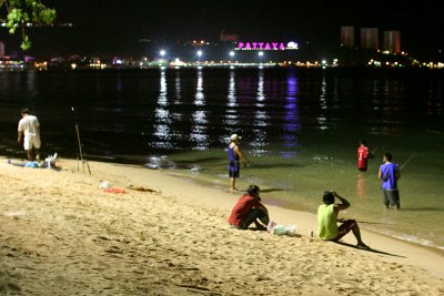 Night fishing-Pattaya