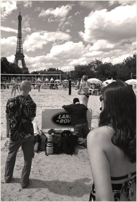 Beach volley-Paris