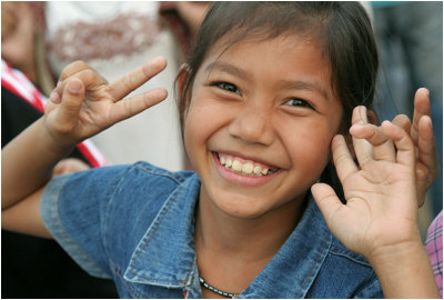 Young girl-Bun Phawet festival