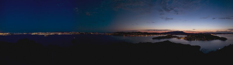 Dusk from Angel Island