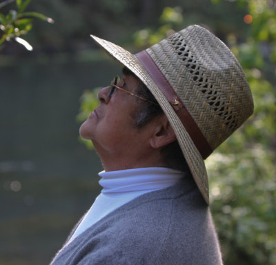 Joan at Burnie creek