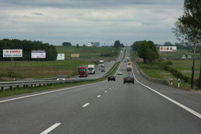 Highway near Vilnius
