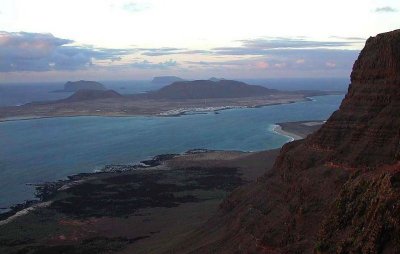 view to La Graciosa island