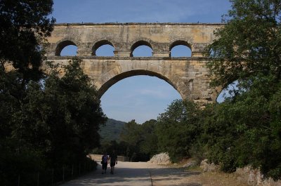 Pont du Gard - Roman Bridge in South France