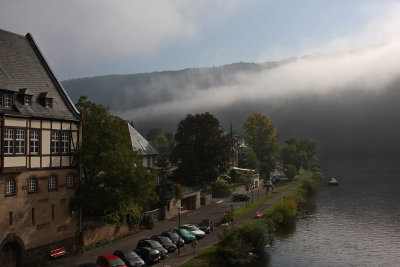 morning mist in Traben-Trarbach