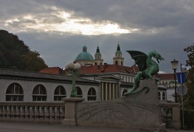 Jurij Zaninović; Dragon Bridge,Ljubljana