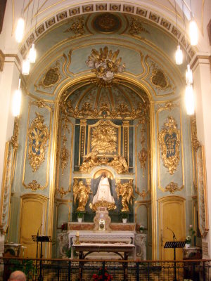 Notre Dame de Fourvire  Choeur de la Chapelle de la Vierge