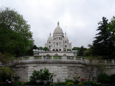 Le Sacr Coeur et la Butte Montmartre