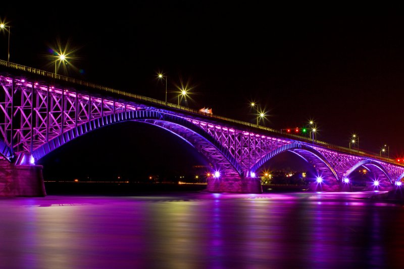 Peace Bridge in Color