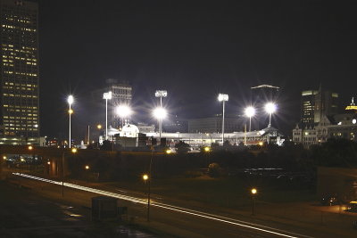 The Bisons At Home At Night