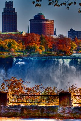 Niagara Falls NY from Ontario