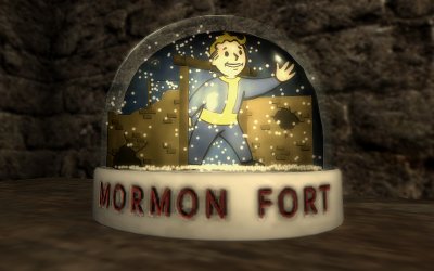 Mormon Sno Globe