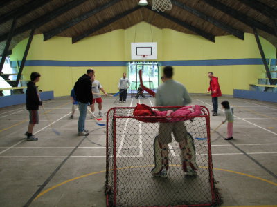 Hockey time!  A game for all ages...