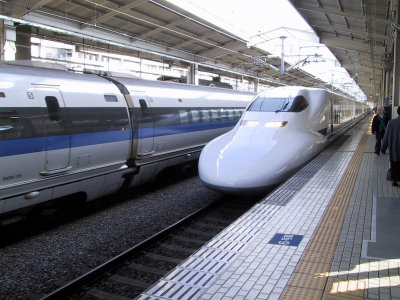 Japanese bullet train