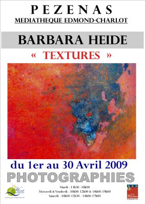 Exhibition in  April 2009 textures