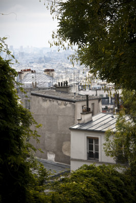 roofs in Montmartre