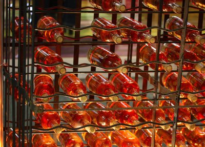 Rosé display Vinisud 2008
