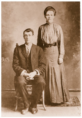 Thomas Jefferson Ross and Mary Liddie Reed Ross