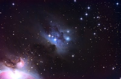 NGC 1977 reflection nebula - The Running Man