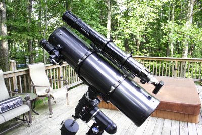 The telescope and mount