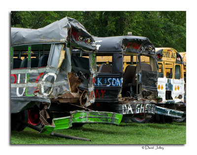 Demoltion Derby Buses