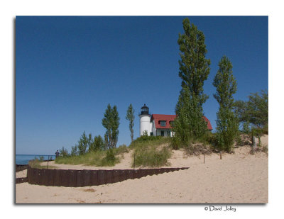 Point Betsie Lighthouse, north of Frankfort, Michigan
