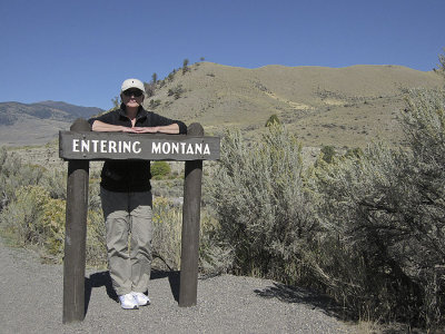 Entering Montana